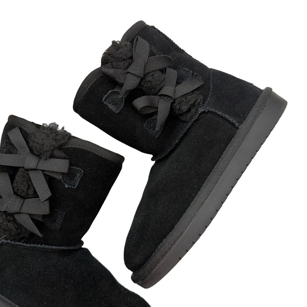 Koolaburra by UGG Black K Victoria Short Boot Girls 13 - Picture 4 of 8